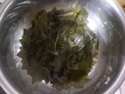 Dolma su bulguru ir mėsos faršu Žingsnis 5