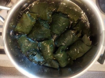 Dolma su bulguru ir mėsos faršu Žingsnis 6