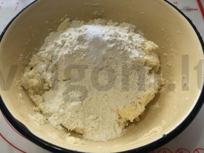 Kokosų sausainiai arbatai Žingsnis 4