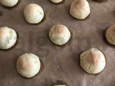 Kokosų sausainiai arbatai Žingsnis 9