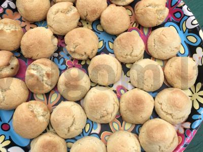 Kokosų sausainiai arbatai Žingsnis 10