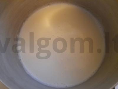 Pieninis gėrimas su ciberžole Žingsnis 2