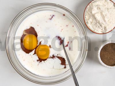 Kiaulienos kepenų užkandžių tortas Žingsnis 3