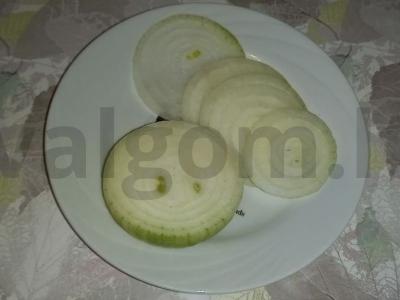 „Barškos užkandis“ Žingsnis 1