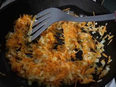 Lasagna su kiaulienos faršu ir sūriu Žingsnis 3