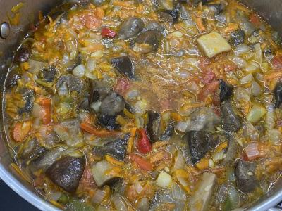 Grybų solyanka žiemai Žingsnis 7