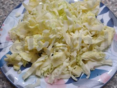 Patiekalas „Frikaborščas“ Žingsnis 1