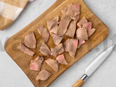 Kalakutų salotos su džiovintais abrikosais Žingsnis 2