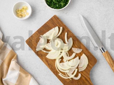 Kalakutų salotos su džiovintais abrikosais Žingsnis 4