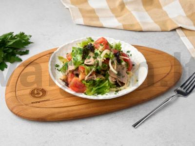 Kalakutų salotos su džiovintais abrikosais pagrindine nuotrauka