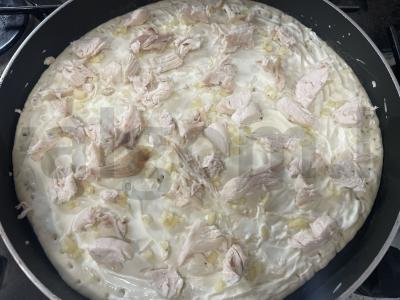 Pica „Česnakinis vištienos“ Žingsnis 3