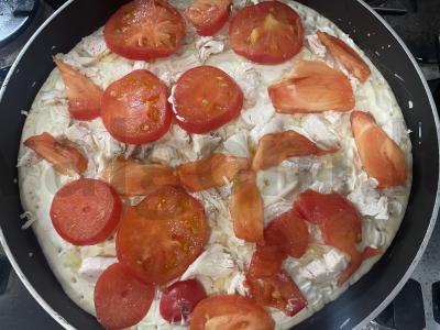 Pica „Česnakinis vištienos“ Žingsnis 4