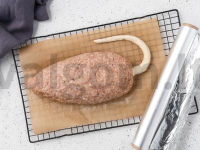 Mėsinė pelė Žingsnis 7