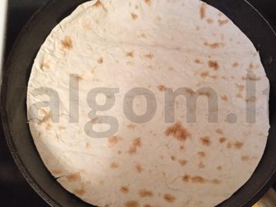 „Burgeris“ tortilijoje Žingsnis 6