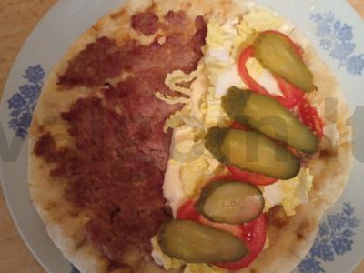 „Burgeris“ tortilijoje Žingsnis 10