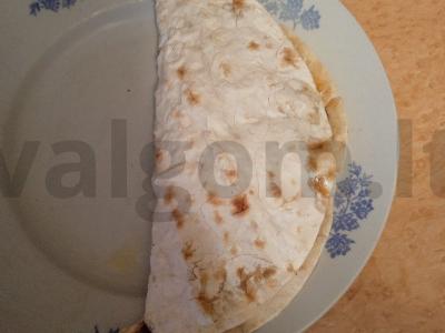 „Burgeris“ tortilijoje Žingsnis 11