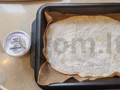 Pica „Daug sūrio“ Žingsnis 2