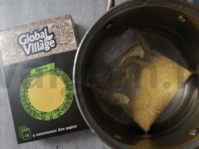 Saldžios kukurūzų kotletai Žingsnis 1