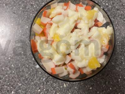 Sluoksniuotas salotas Žingsnis 3