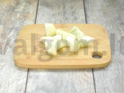 Vištienos filė kotletai keptuvėje Žingsnis 2