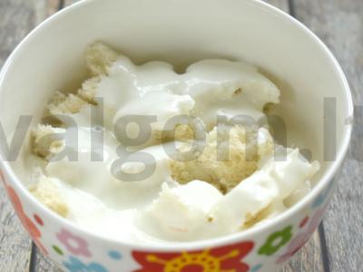 Vištienos filė kotletai keptuvėje Žingsnis 4