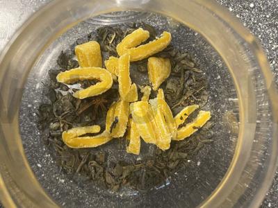 Žaliasis arbata su mangais ir anyžiais Žingsnis 3