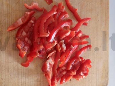 Perlų košė su daržovėmis „Ryškus pietūs“ Žingsnis 2