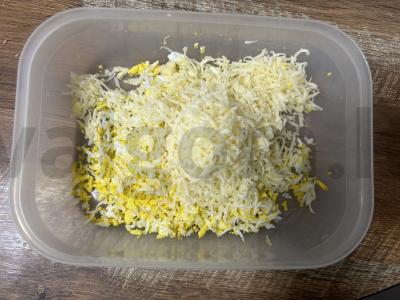 Karpadų ritinėliai su granato sėklomis Žingsnis 1