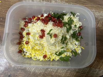 Karpadų ritinėliai su granato sėklomis Žingsnis 2