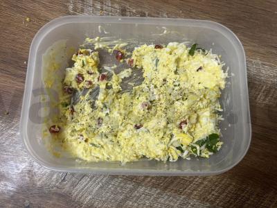 Karpadų ritinėliai su granato sėklomis Žingsnis 4