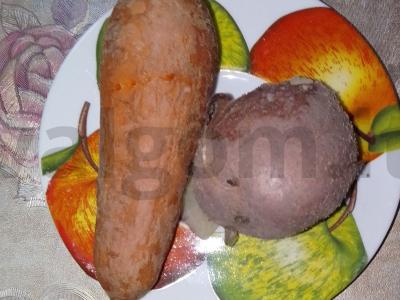 Omletas su varškės sūriu ir daržovėmis Žingsnis 1