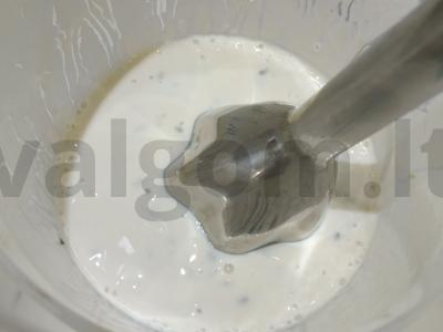 Grūdų ir džiovintų slyvų kokteilis Žingsnis 4