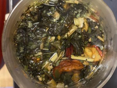 Ivano arbata su obuoliu ir erškėtuogėmis Žingsnis 5