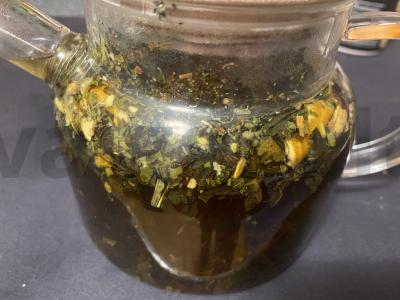 Ivano arbata su obuoliu ir erškėtuogėmis Žingsnis 6