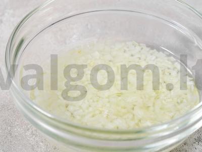 Salotos su jūros kopūstais ir kiaušiniu Žingsnis 4