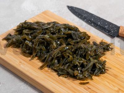 Salotos su jūros kopūstais ir kiaušiniu Žingsnis 5