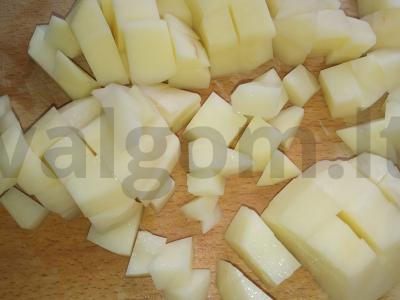 Pomidorų sriuba su kiaulienos sultiniu be mėsos ir grūdų Žingsnis 3