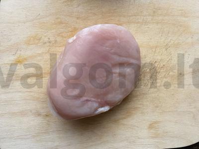 Švelnus ryžiai su vištiena Žingsnis 2