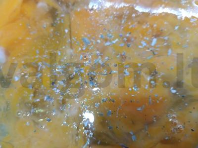 Kiaušinienė su pomidorais ir prieskoniais Žingsnis 5