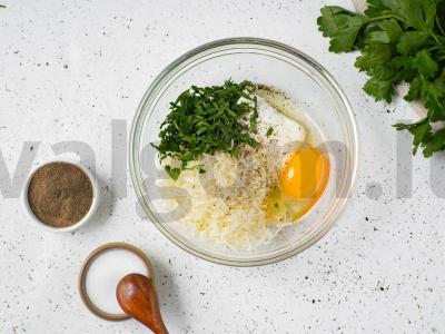 Kibinai su varške ir sūriu Žingsnis 4