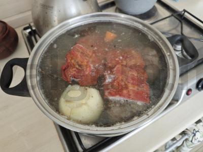 Mišri mėsos soljanka su rūkytais šonkauliais Žingsnis 2