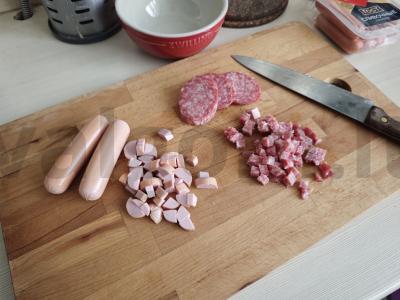 Mišri mėsos soljanka su rūkytais šonkauliais Žingsnis 3