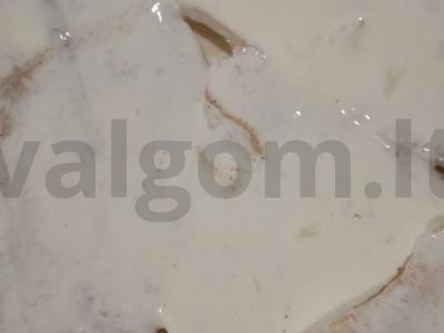 Skaniausias plekšnė su daržovėmis grietinės padaže Žingsnis 4