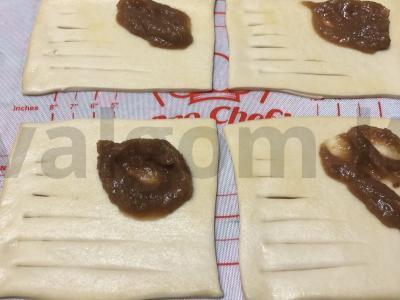 Sluoksniuotos bandelės su obuolių džemu Žingsnis 2