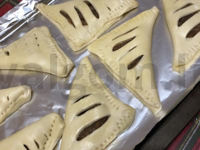 Sluoksniuotos bandelės su obuolių džemu Žingsnis 4