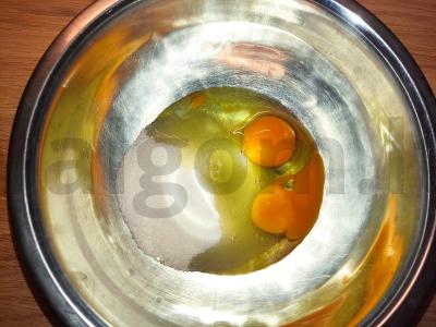 Obuolių ir kivio šarlotė Žingsnis 1