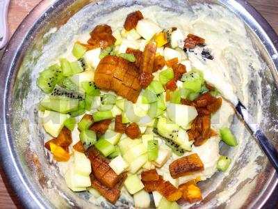 Obuolių ir kivio šarlotė Žingsnis 4