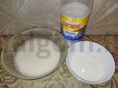 Apelsinų pyragas su varškės sūriu Žingsnis 2