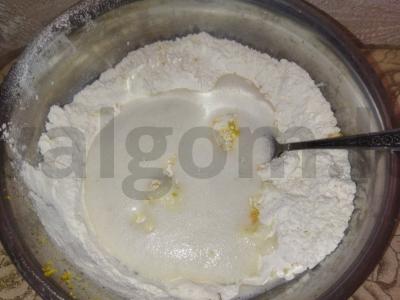 Apelsinų pyragas su varškės sūriu Žingsnis 5