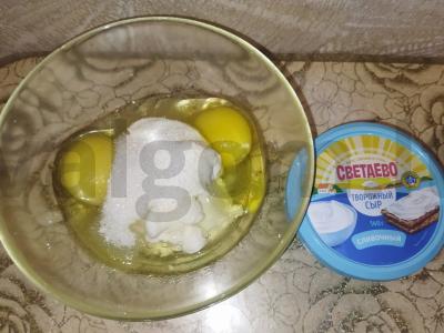 Apelsinų pyragas su varškės sūriu Žingsnis 7